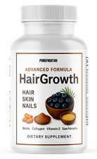 Hair Growth Supports Natural Hair Vitality Skin Health Supplement, 60 Capsules