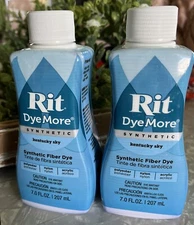 Rit DyeMore Liquid Dye, Kentucky Sky 7-Ounce - 2 PACKS