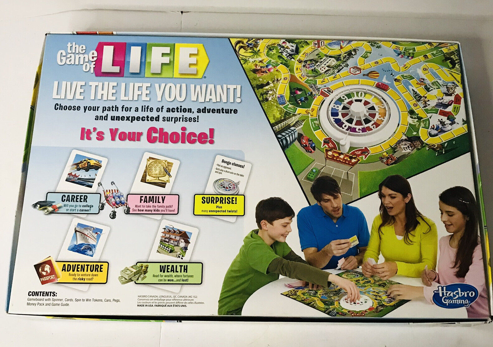 The Game Of Life with Instant Setup & Easy Play Ages 8+ 2-4