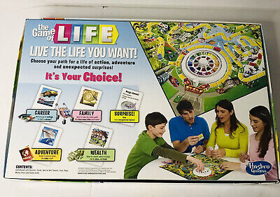 The Game of Life Game, Family Board Game for 2 to 4 Players, for