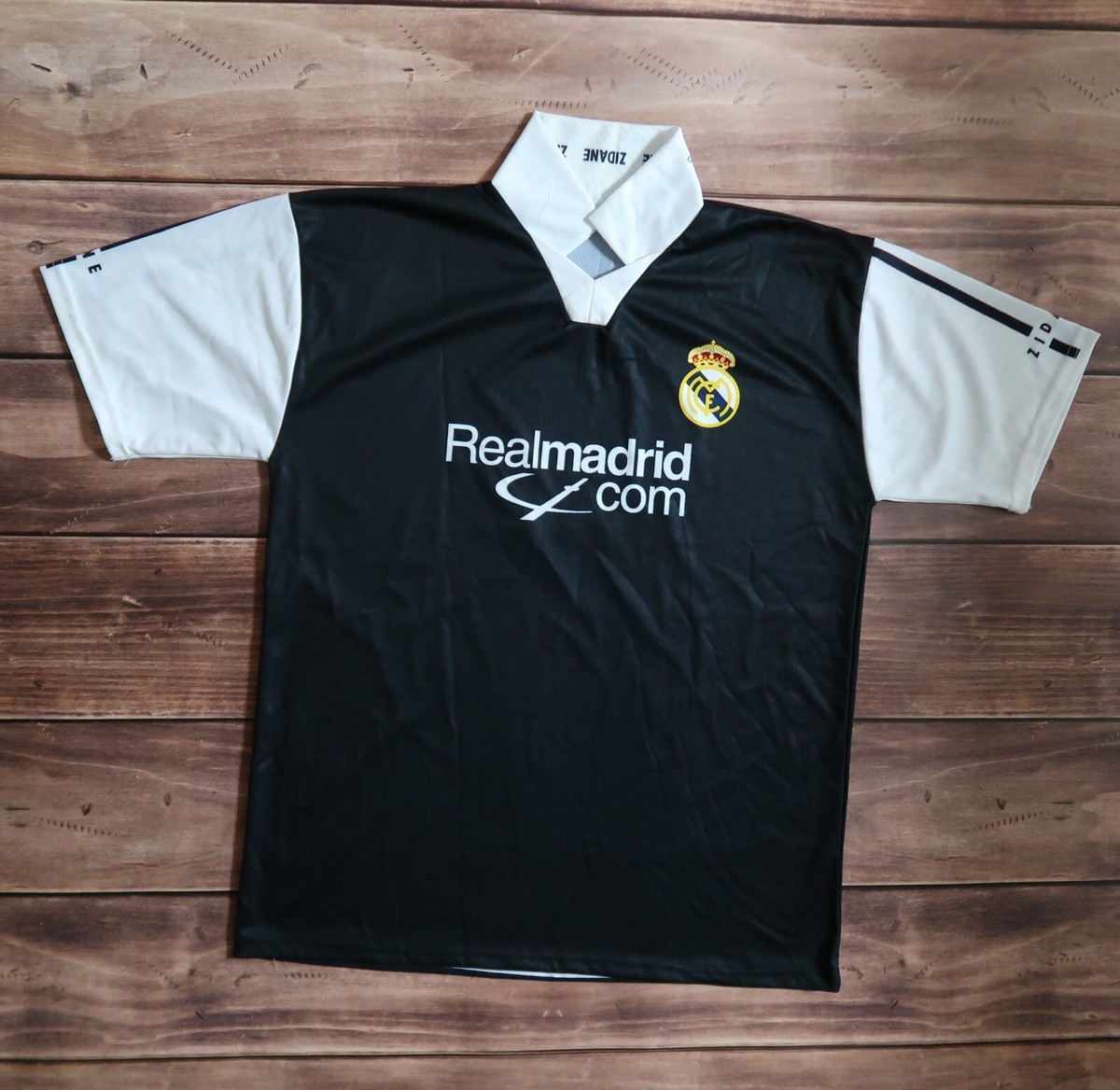 Real Madrid Football Jersey Zinedine Zidane #5 Shirt Soccer