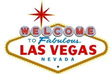 Las vegas sticker welcome sign logo skate cell laptop bumper vinyl decal