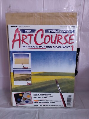 DeAgostini Holzkunst Tragetasche LEER mit dem Kunstkursführer Ausgabe 1. Geschenk.
