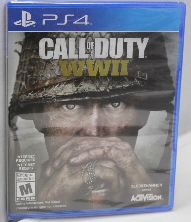 NEW SEALED Call of Duty World War 2 WWII WW2 Sony PlayStation 4