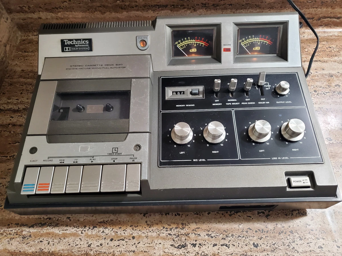 ★Technics STEREO CASSETTE DECK RS-640U