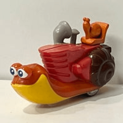 Mattel DreamWorks Turbo Toys Tractor Car Vehicle Snail Rare AF2 - Picture 1 of 5