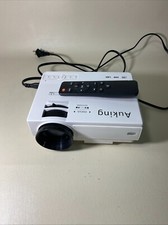 Auking Mini Portable Projector With Remote Works Great 