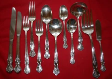 Wm Rogers INSPIRATION-MAGNOLIA Silver Plate 1951 Original Mfg Co Flatware CHOICE
