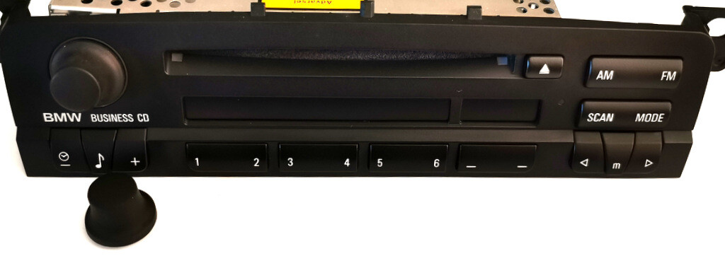 Orig. Radio BMW Business CD 53 e46 Knopf Drehregler Drehknopf 