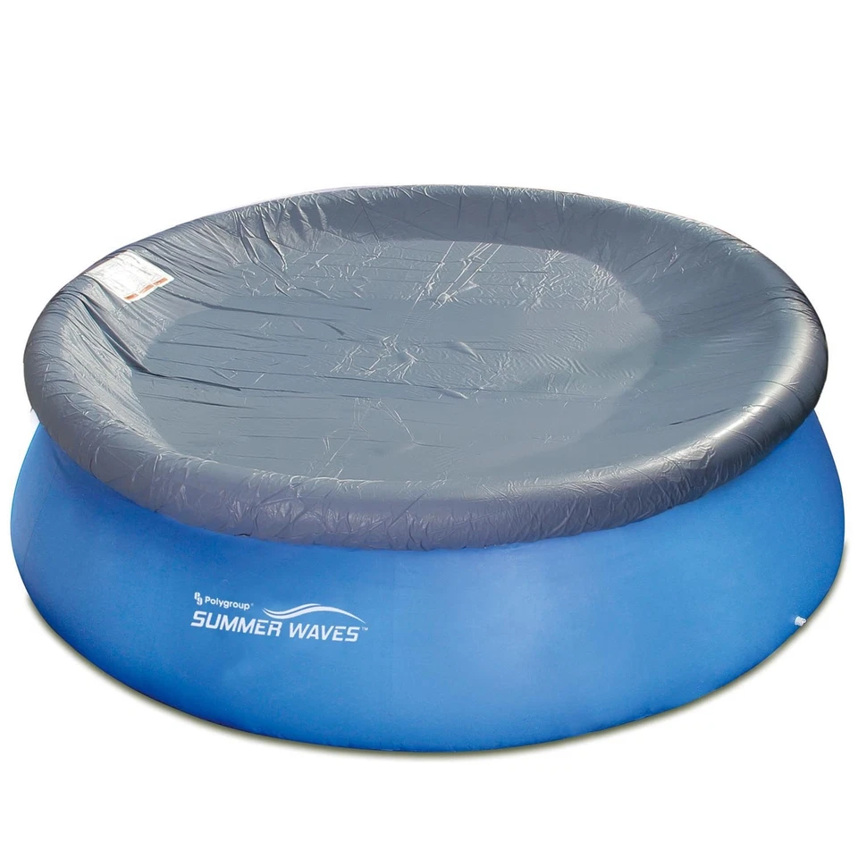 Summer Waves Poolabdeckung Ø366cm Abdeckplane Regenplane für Quick Up Pool   - Bild 2 von 4
