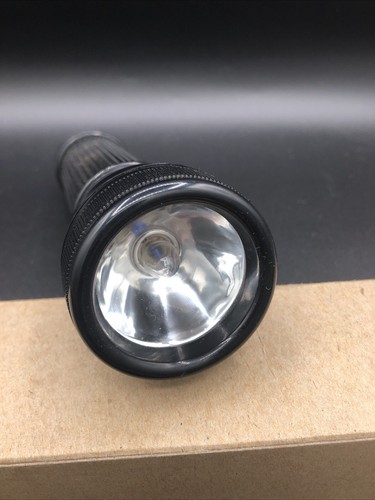 Linterna Bright Star 451 con luz de inspección vintage militar RARA NOS EE. UU. - Imagen 4 de 16