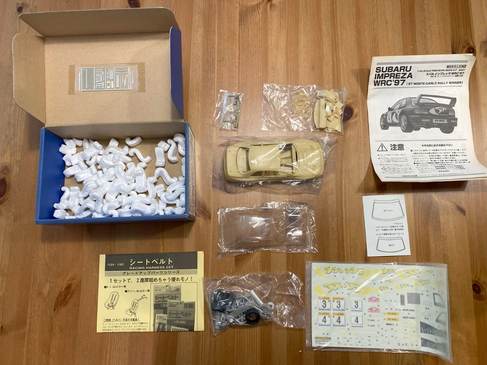 Modeler's Subaru Impreza WRC 1997 Montecarlo Rally Winner -- 1/24 Unused Kit - Immagine 2 di 2