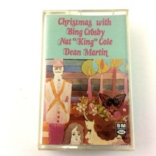 Christmas With Bing Crosby Dean Martin Nat King Cole Cassette Tape 1986 Capitol