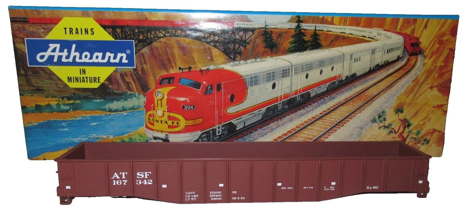 Athearn Brown Model Trains