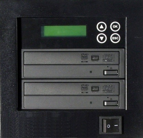 NEW!! MediaStor #a04 1-1, 1 to 1 Target 24X DVD Burner Duplicator Replication - 第 1/1 張圖片