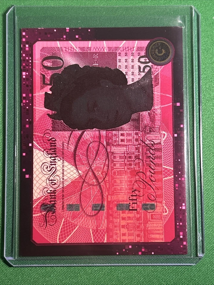 £50 British Pound Sterling Note Card - Holo & Normal - #49 - Cardsmiths Series 3 - Image 3 of 4