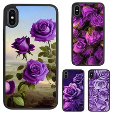 beautiful purple roses bouquet TPU Case For Motorola Apple iPhone Samsung Galaxy