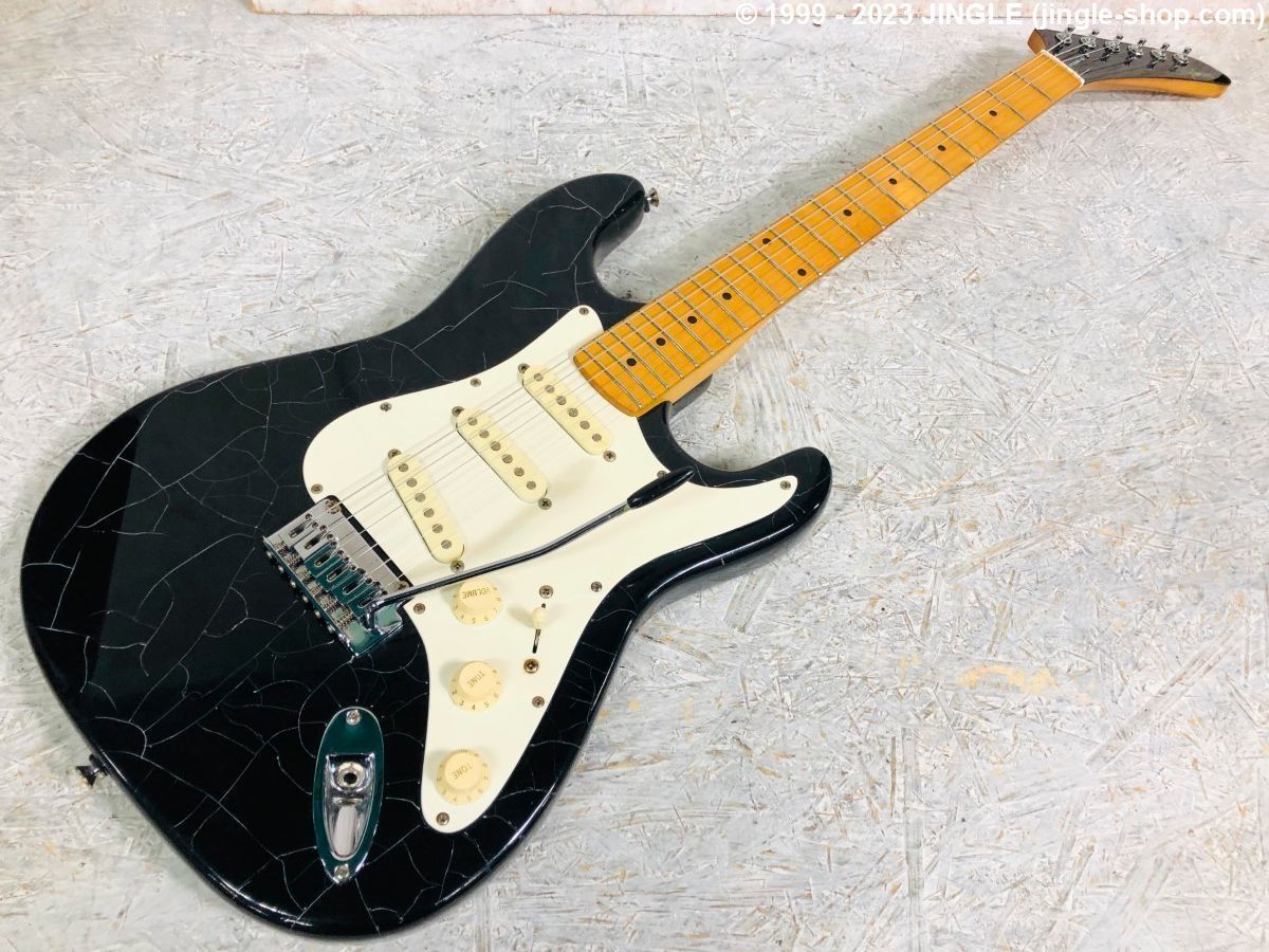 エレキギターEpiphone S-310 ストラトキャスター MOD Epiphone S-310 Electric Guitar Stratocaster Black 1995 Used