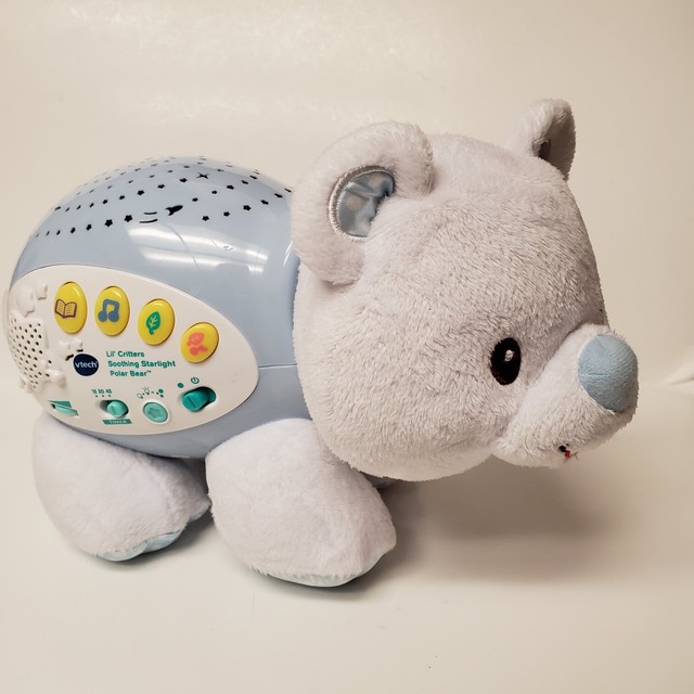 vtech lil critters soothing starlight polar bear