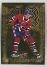 2024-25 Upper Deck Series 2 Fluorescence Gold 130/150 Lane Hutson #F-48 1ow2