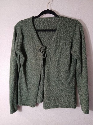Olive Green Open Short Cardigan Size M Check Measurements In Description Cottage