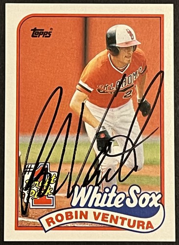 Robin Ventura #764 1989 Topps card