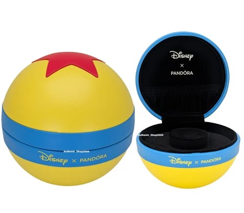 New PANDORA DISNEY Pixar Exclusive Toy Story  Jewelry Ball Case, Box Organizer