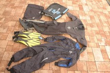 Trilaminat Trockentauchanzug Damen Scubapro M / L  mit Unterzieher  viel Zubehör