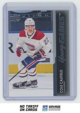 2021-22 Upper Deck Young Guns Cole Caufield RC #201 Montreal Canadiens