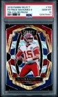 2018 PANINI SELECT TRI-COLOR PRIZM #104 PATRICK MAHOMES II 61/199 PSA 10
