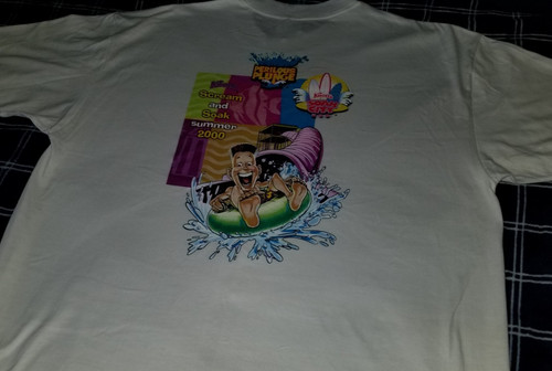 Knotts Berry Farm 50th Snoopy Birthday/Soak City Shirt For Employees Only 2000