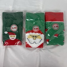 Happy Holidays 3 Pair Ladies Christmas Socks Small Medium Sock It To Me Santa