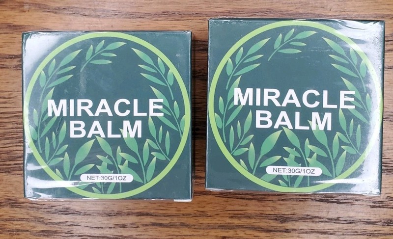 Miracle Balm for Swollen Legs, 2 Pack Miracle Balm 1oz Each