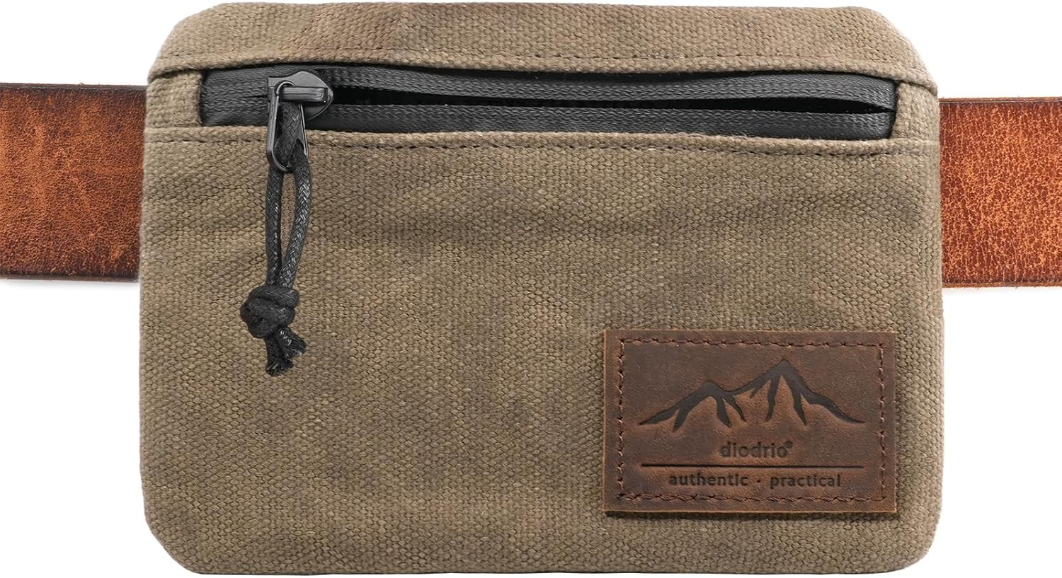 Belt Pouch for Men Women YKK Zippers EDC Pouch Belt Bag Waist Pack