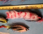5 Articulated Musky Pike Bass or Saltwater Streamer Flies Hand Tied — photo 6