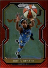 2021 Panini Prizm WNBA Prizms Red #84 Ruthy Hebard /299 - BSK