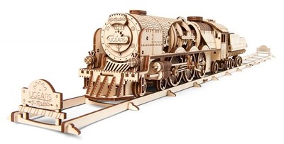 UGears UTG0045 V-Express Steam Train with Tender