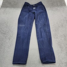 Vintage Marithe Francois Girbaud Jeans Juniors 7/8 Blue High Rise Straight 90s