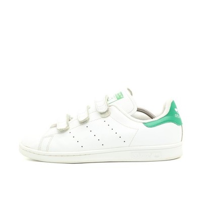 adidas Herren Stan Smith Schuhe weiß/grü Leder niedrig Originals Sneaker EU 44