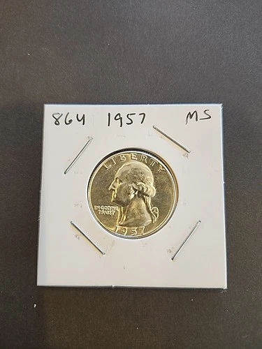 1957 Washington Quarter BU (90% Silver)