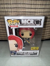 Funko Pop! My Chemical Romance Danger Days GERARD WAY #181 Hot Topic W/Protector