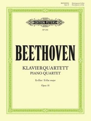 Piano Quartet in E flat Op.16 Piano, Violin, Viola Piano Quartet Music Beethoven