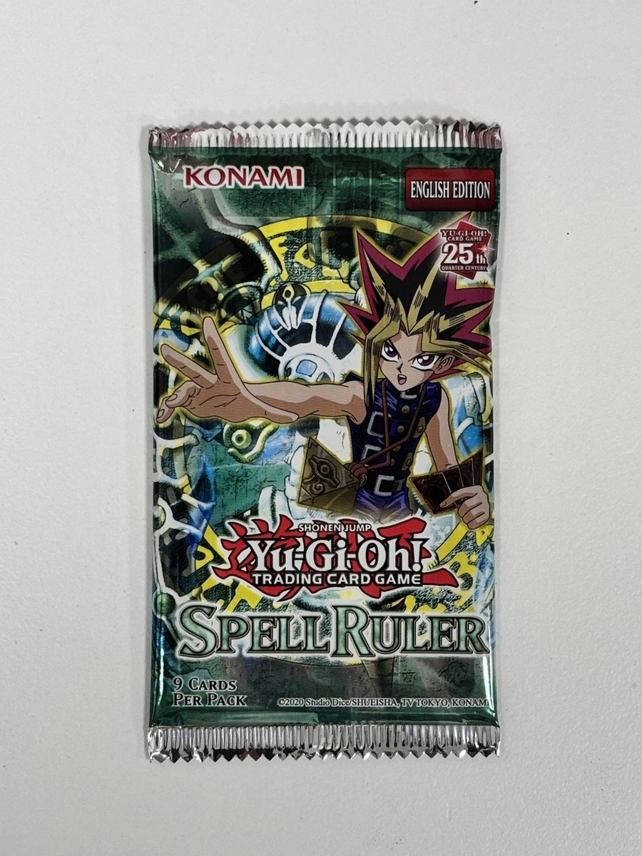 Yu-Gi-Oh! TCG Spell Ruler Sealed Collectible Card Game Packs in