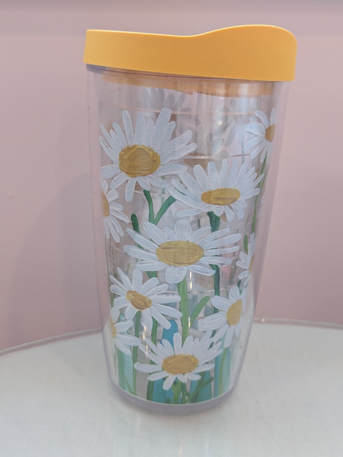 Tervis Insulated Tumbler Slide Lid 16oz Daisy Water Bottle T