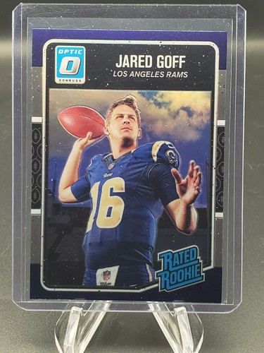 Jared Goff [Purple] #172 2016 Panini Donruss Optic card