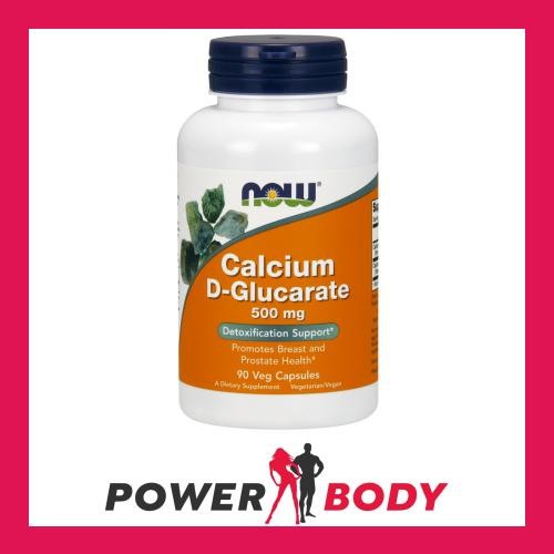 NOW Foods - Calcium D-Glucarate, 500mg - 90 vcaps