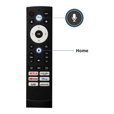 ERF3M90H Voice Replacement Remote Control For Hisense TV A4K A6H A65H U6H U7H U8