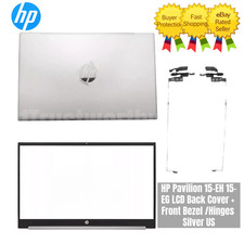 M08901-001 For HP Pavilion 15-EH 15-EG LCD Back Cover/Front Bezel /Hinges Silver