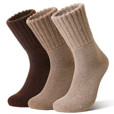 Merino Wool Socks Thermal Winter Ski Warm Thick Cozy Boot Hiking Socks for Wo...