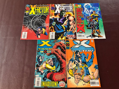 X-FACTOR #110, 111, 112, 113, 114 INVASION! Jan Duursema Art